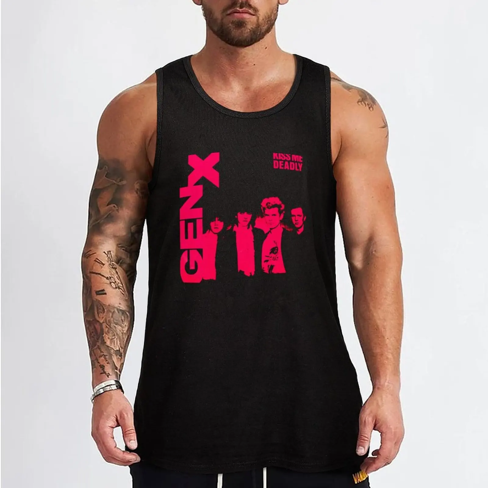 GENERATION X ROCK BAND Tank Top bodybuilding t-shirt gym summer clothes gym training accessories