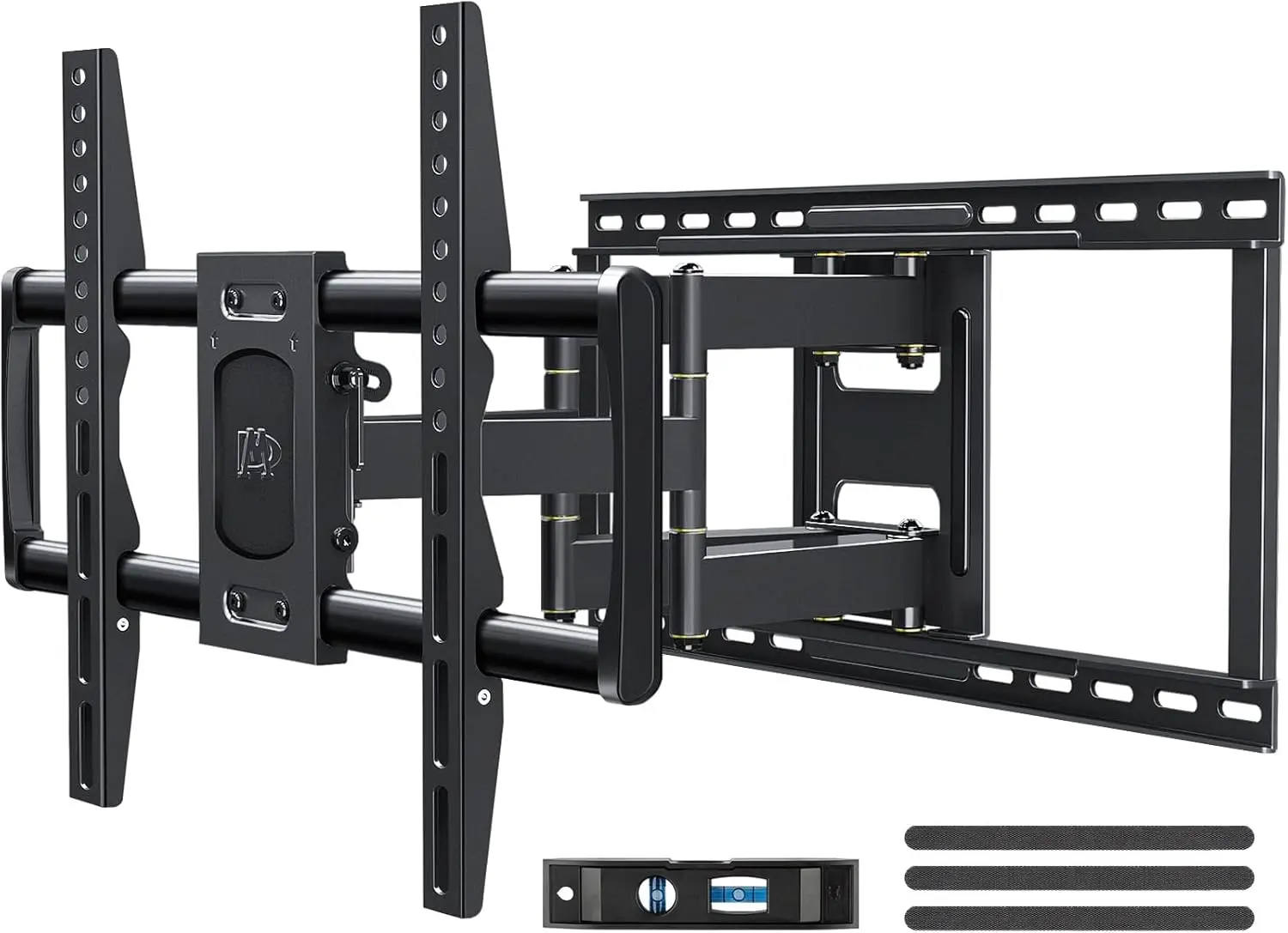 

Full Motion TV Wall Mount for 42-90" TVs, Heavy Duty Bracket with 6 Articulating Arms, Max VESA 600x400mm, Up to 132LBS, Fits 16/18/24" Studs
