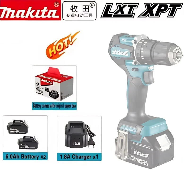 

Makita DHP487 Makita Original Batteries 18V 2Ah 3Ah 5Ah 6Ah 9Ah for Makita DTW700 DTW285 DTD171 DDF485 DDF487 DHP487 TW004G