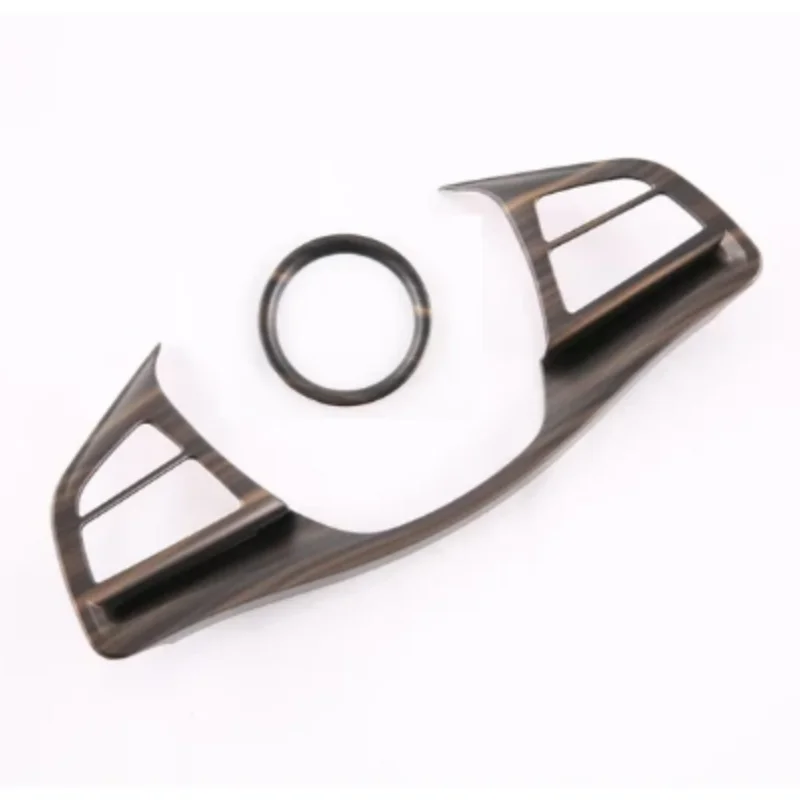 ل BYD Han DMI DMP EV 2022-2024 عجلة القيادة زر الإطار الزخرفية الترتر تعديل السيارة الداخلي