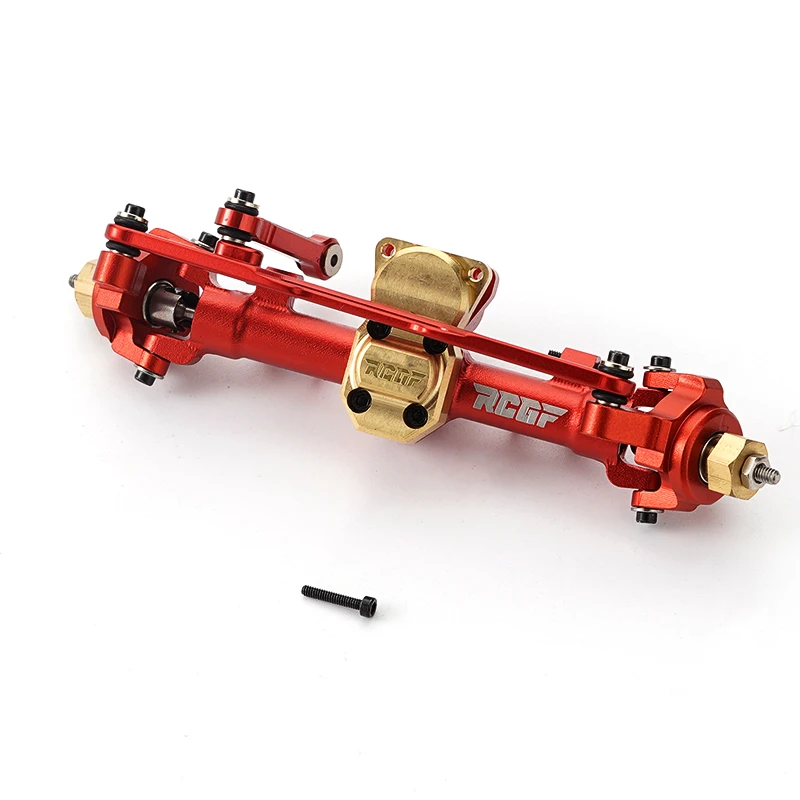 

1/24 Aluminum Alloy Better Stability Front Axle For Axial SCX24 RC Car Part RC Car Accessories Replacement Parts Black