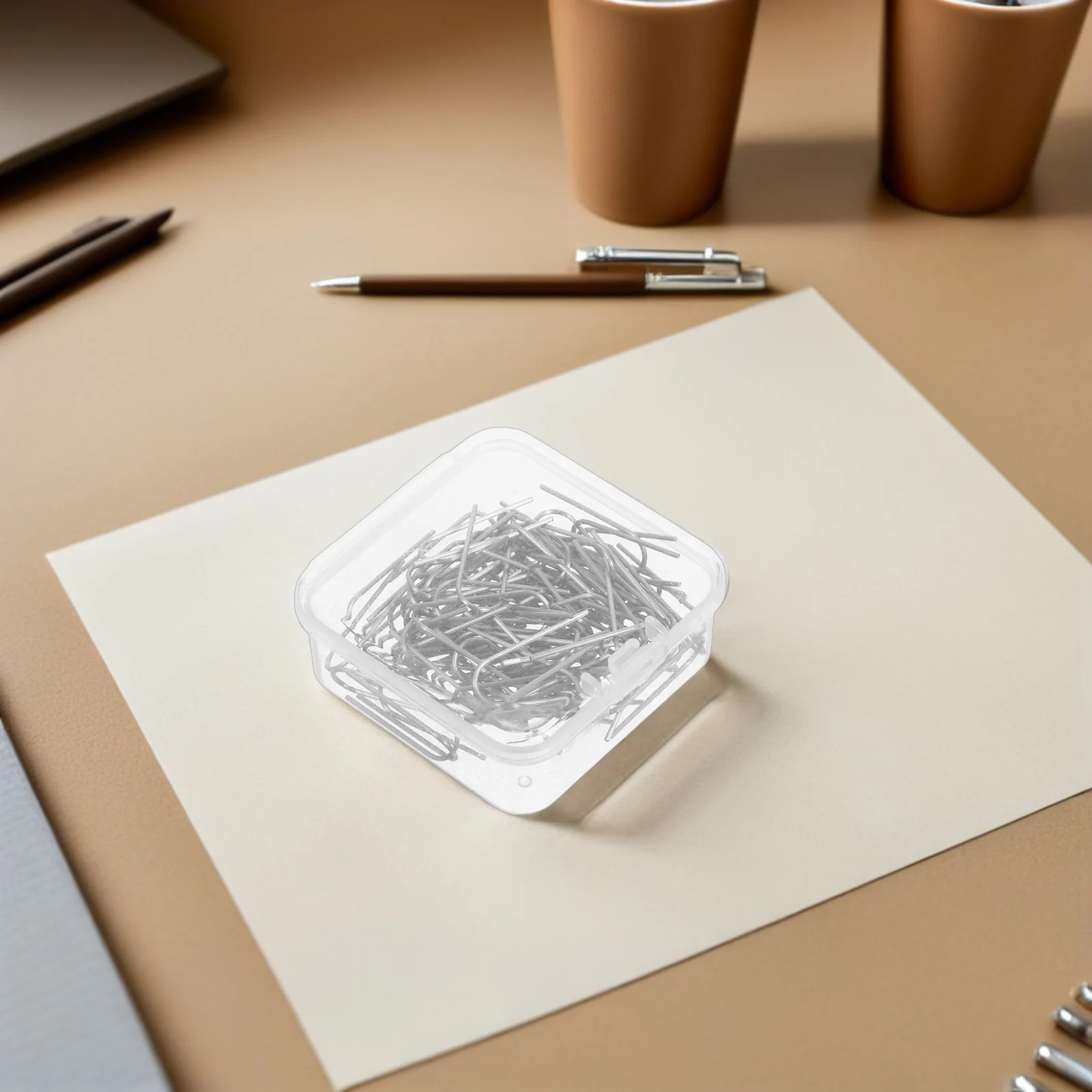 

60Pcs High Temperature Nichrome Wire Jump Rings U Shaped Hooks for Ceramic Kiln Pendant Glass Fusing Pottery Accessories