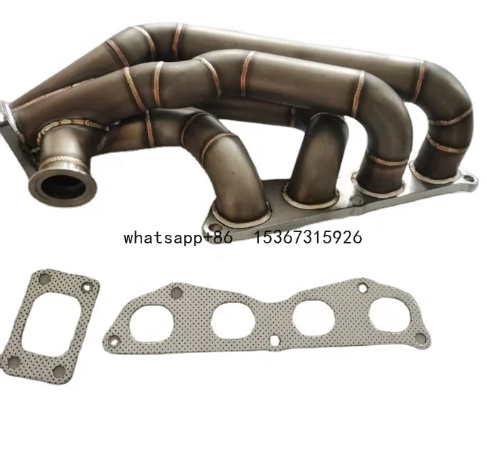 Exhaust header 304 stainless steel manifold for Honda K20 K24 swap