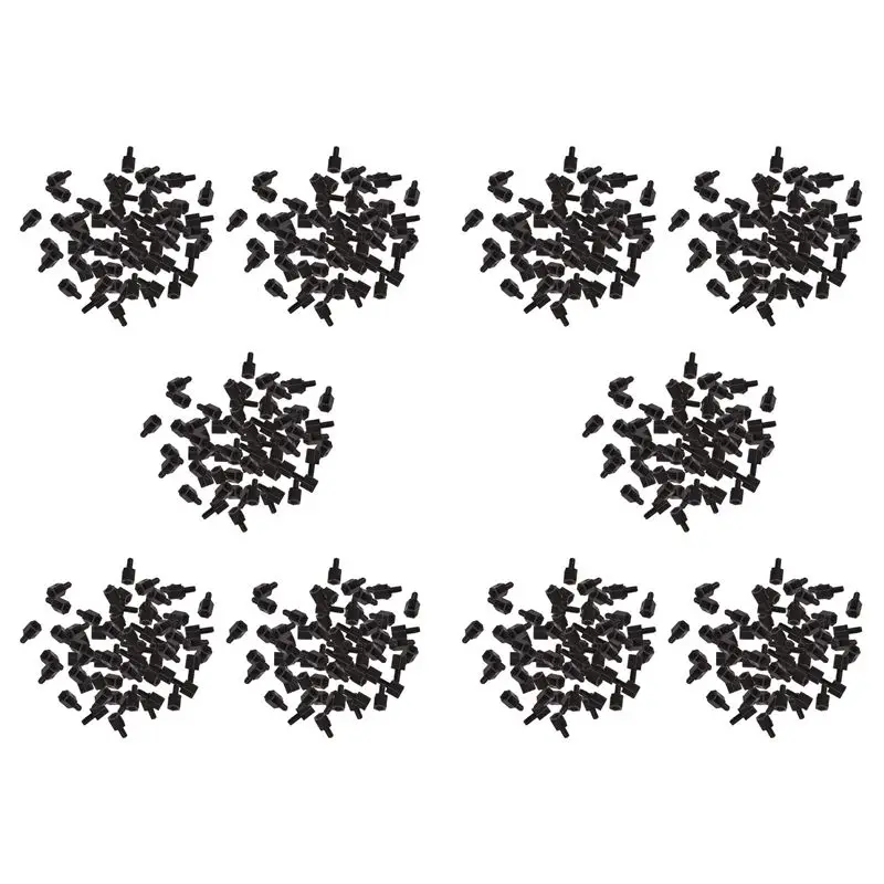 AB13-1000X Motherboard Nylon Hex Standoff Threaded Spacer M3 Thread 6+6Mm Black