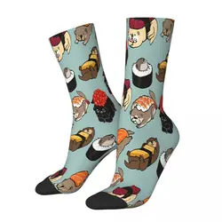 Sushi Otter Food Socks Male Mens Women Autumn Stockings Harajuku