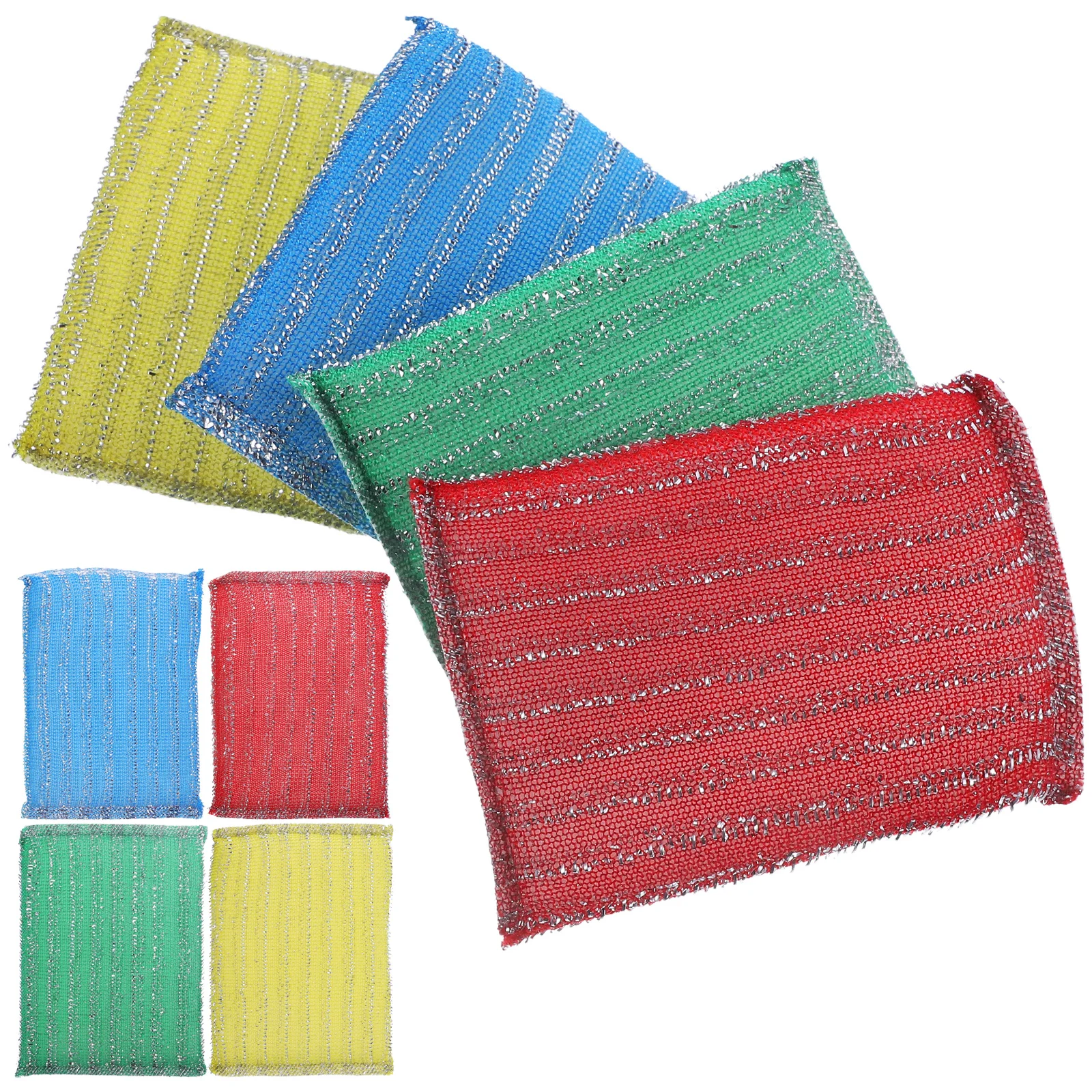 

20Pcs Non-Stick Oil Resistant Kitchen Sponge Heavy Duty Multi-Function Scrub for Dish Washing and Bathroom Cleaning Supplies