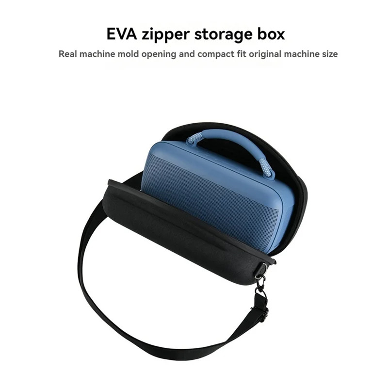 AK51-TXESIGN EVA Shockproof Hard Storage Case Anti-Scratch With Shoulder Strap For Bose Soundlink Max Portable Speaker