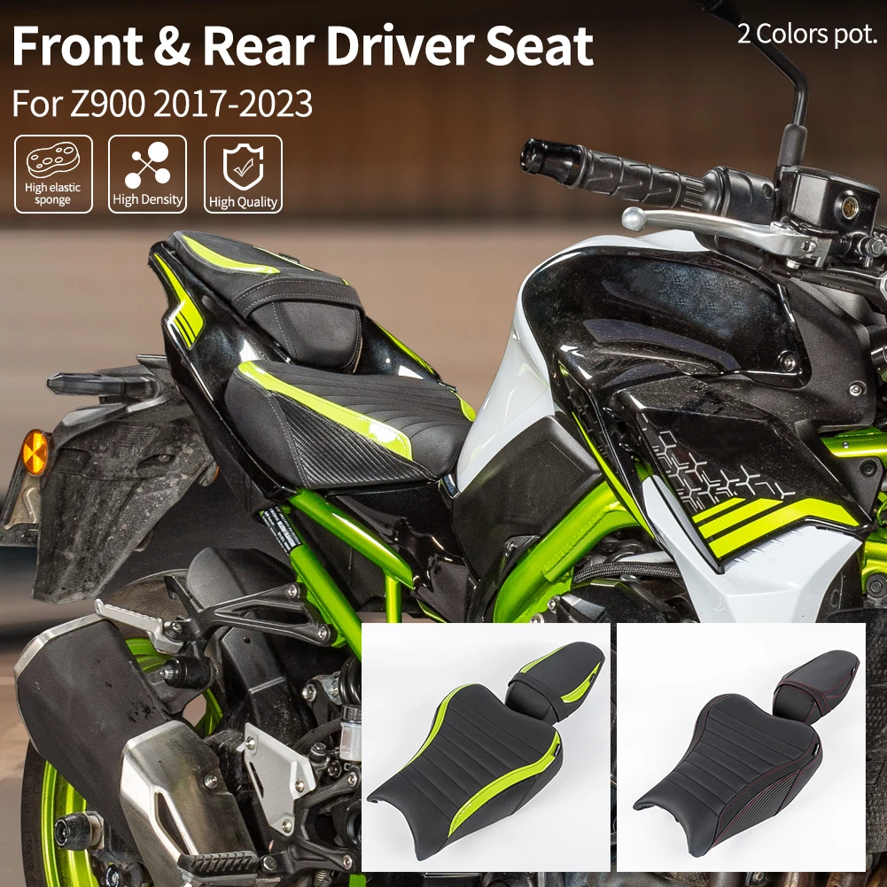 

Чехол на переднее сиденье Z900 для Kawasaki Z 900, комфортное седло Z 900, сиденье 2017-2024 2019 2020 2021 2022 2023, аксессуары для подушек для сидения