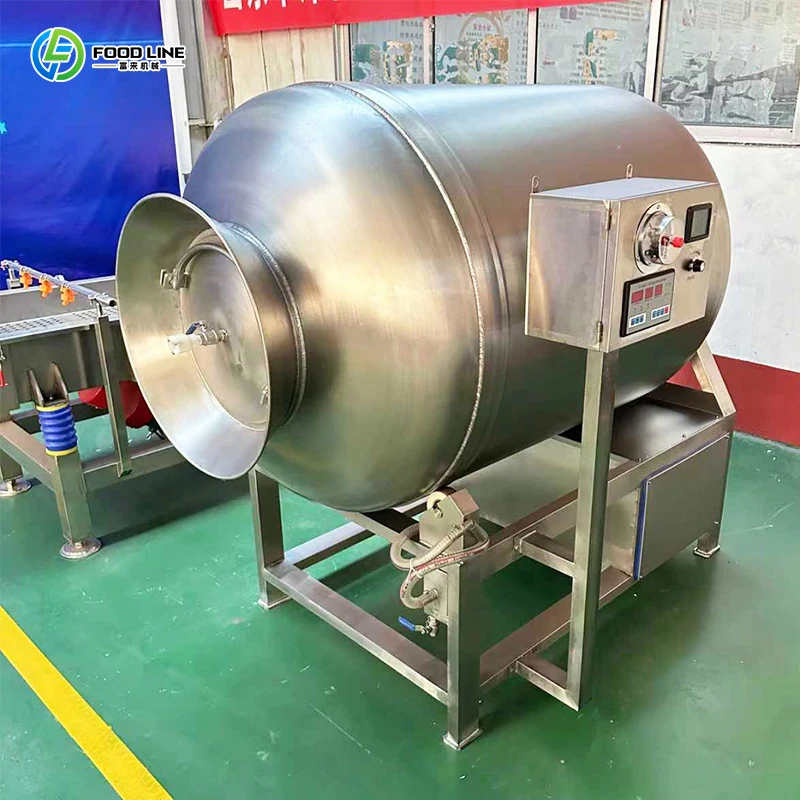 Industrial Vacuum Tumbling Machine Commercial Meat Tumbling Marinator for Beef Pork FL Customized