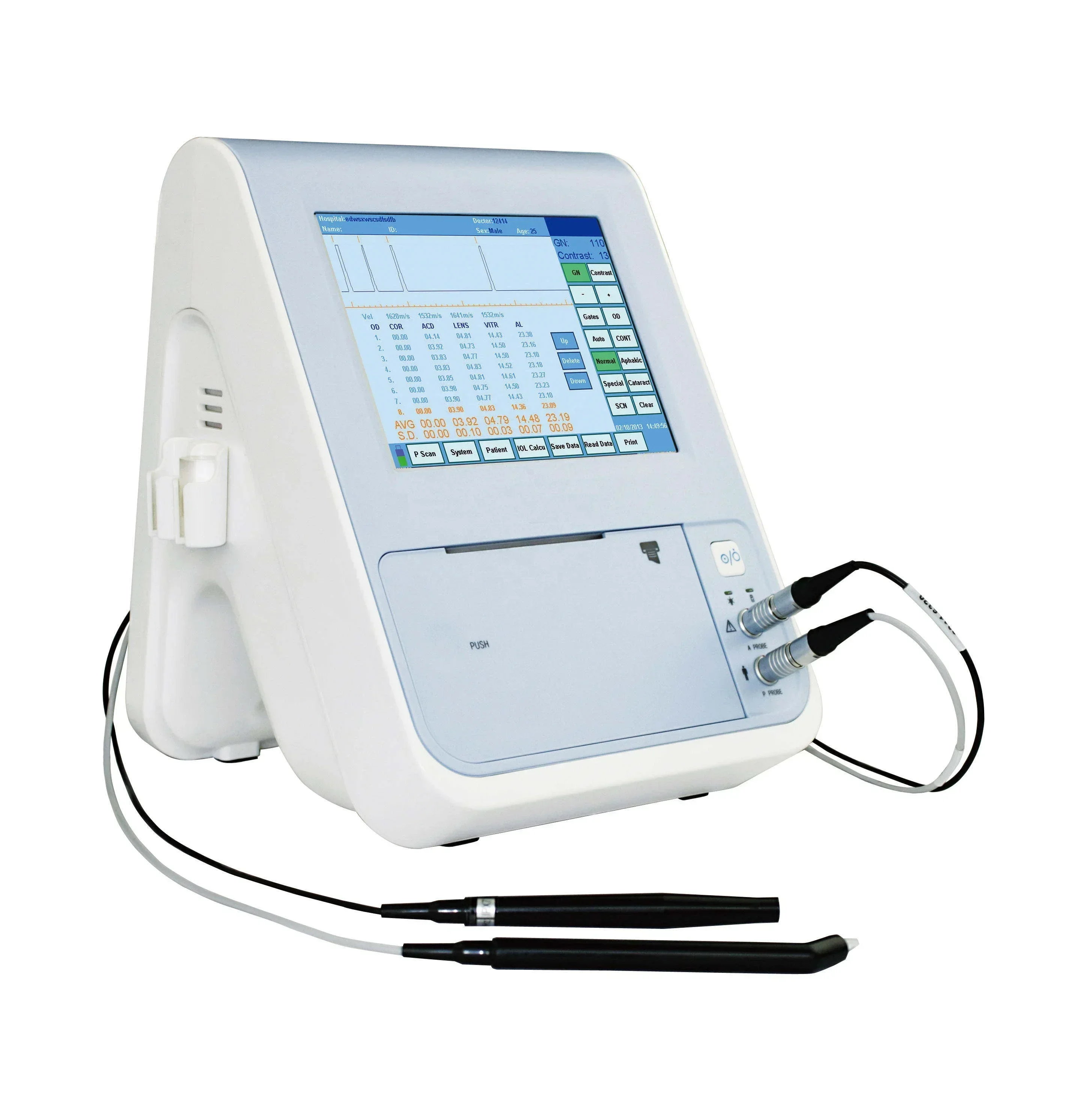 Ophthalmic A Super Diagnostic Instrument OD1-A All Digital Ophthalmic A Super Biological Measuring Instrument