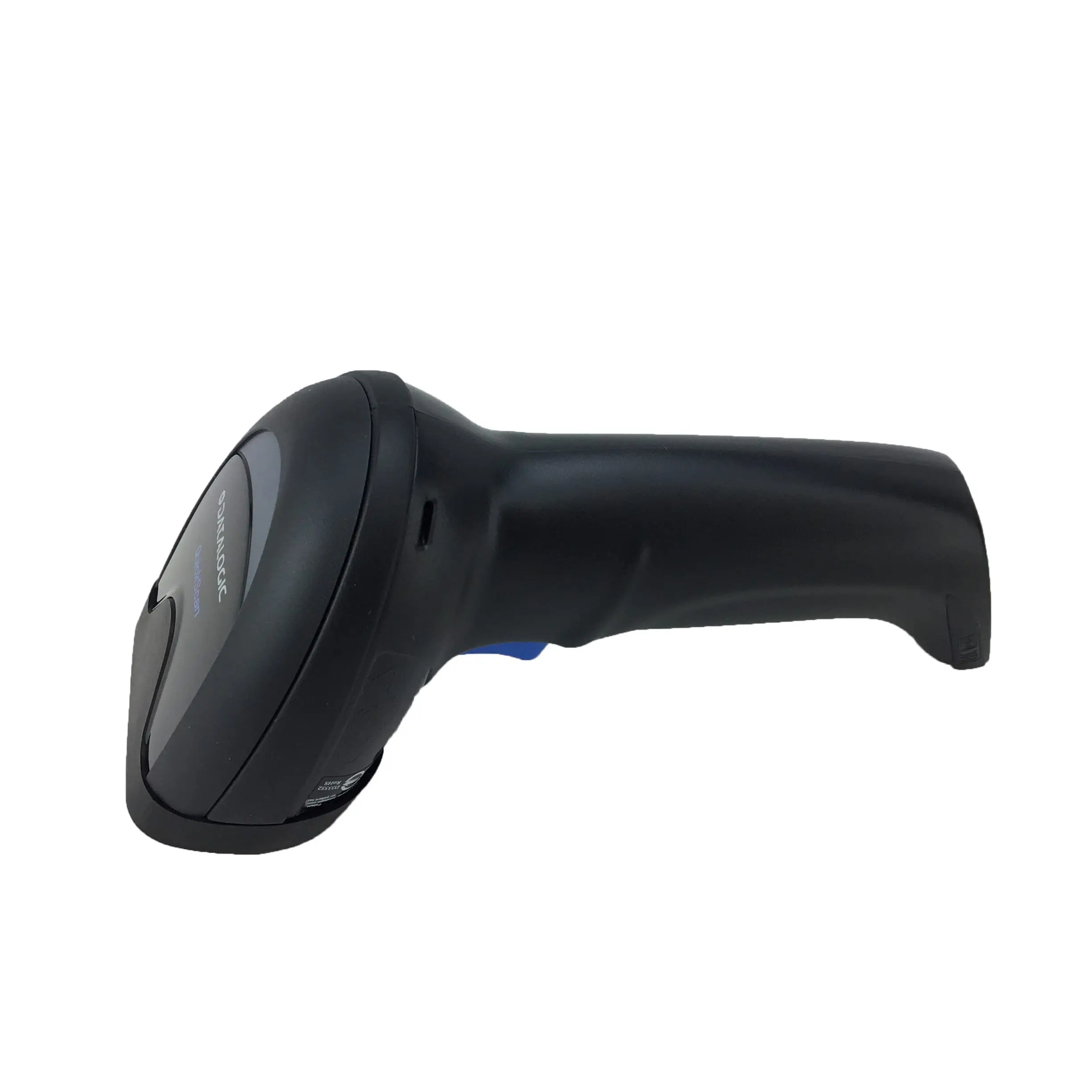 QuickScan QD2590 Pemindai Kode Batang Hitam Omniarah Berkabel Genggam 1D 2D Kabel USB Baca Kode Pos Termasuk