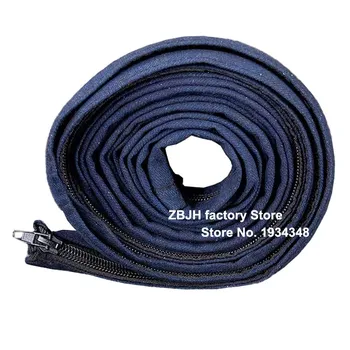 Hot 4M/5M/10M TIG Plasma Cutting Torch Cable Welding Gun Cover Cowboy Zipper Jacket Cloth For TIG Welding Torch Plasma Cutting