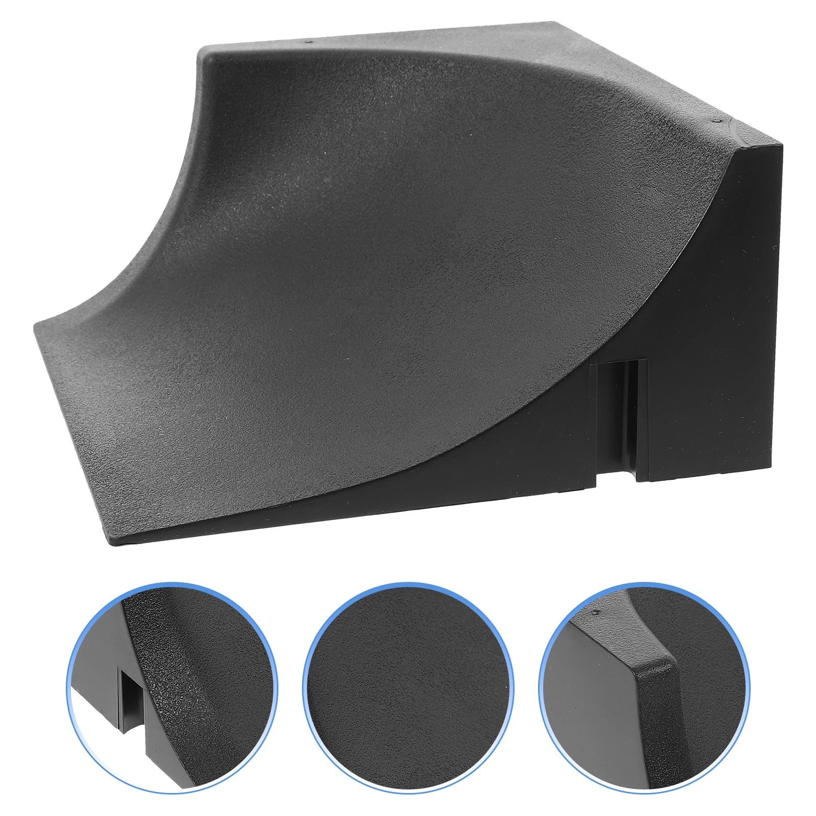 1pc Creatieve Vinger Skateboard Park Ramp Kit Voor Kinderen Miniatuur Plastic Obstakelbaan Trainingsveld Kind Vinger Sport