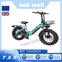 BLJ-DP2003   48V 500w 12ah 7-Gang-Elektrofahrrad 48v 20 Zoll E-Bike Lithium-Batterie Elektro Fahrrad Mini Dirt Bike