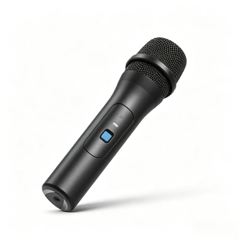 VHF Wireless Microphone System With USB Receiver Portable Handheld Karaoke Mic For Home Party Smart TV PC Outdoor Singing view 4