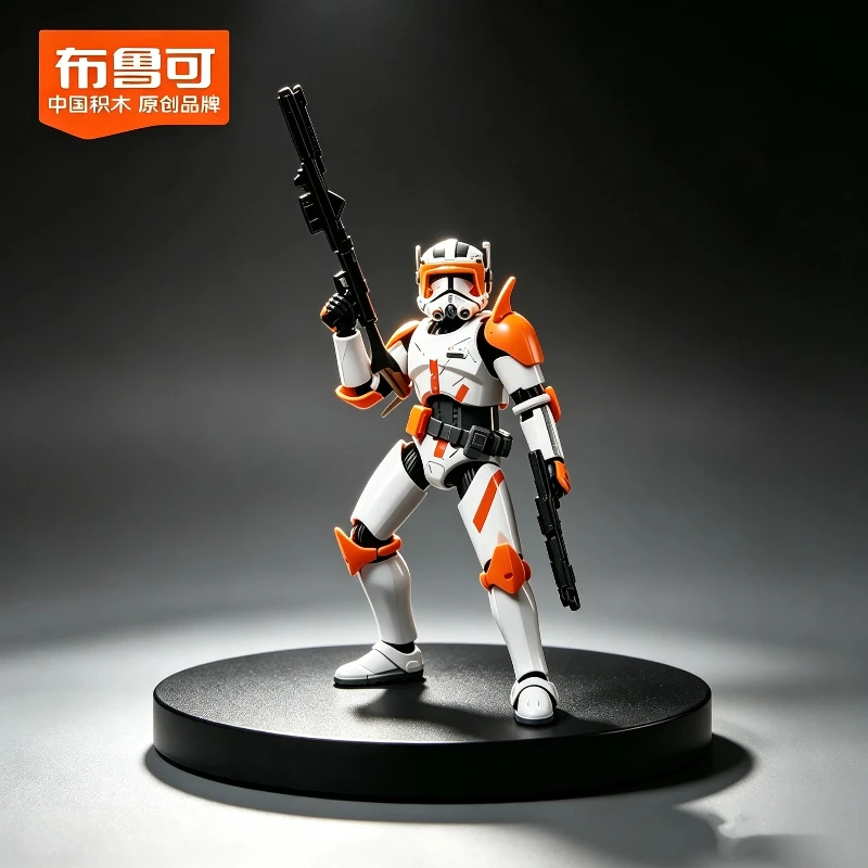 【在庫あり】新品-ブローキーズ-スター・ウォーズ-アクションフィギュア-オビ＝ワン・ケノービ、クローン・コマンダー・コーディ-コレクションモデル-おもちゃ-大人のファンへのギフトに