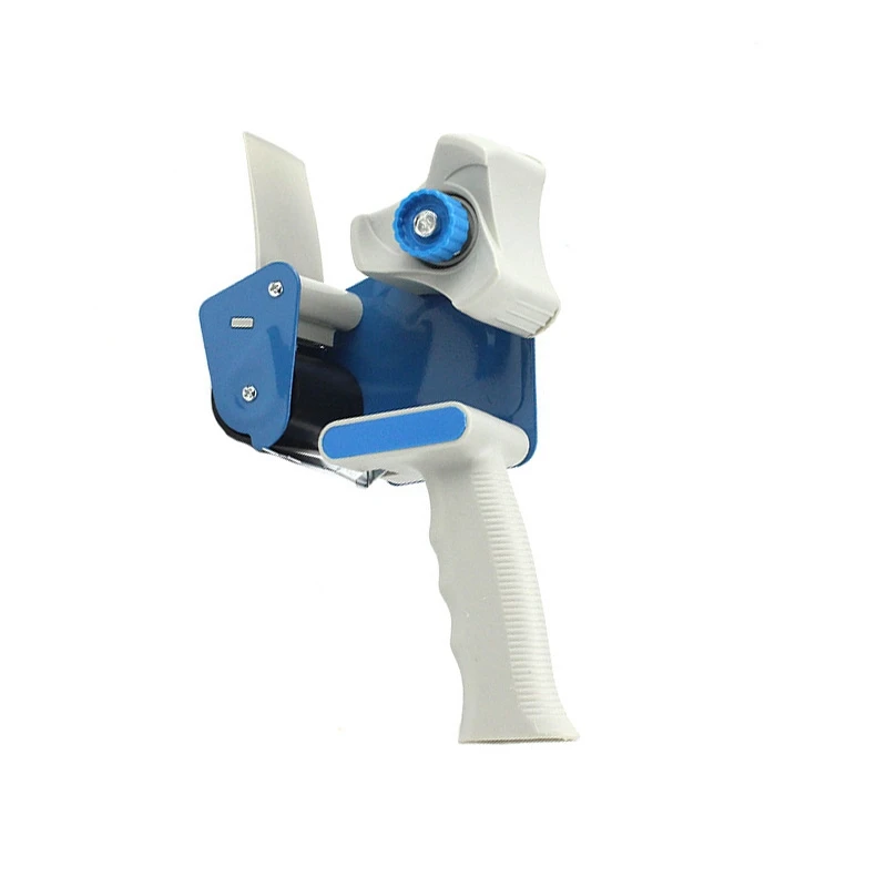 موزع شريط التعبئة (عبوة واحدة) موزع شريط تحميل جانبي صناعي خفيف الوزن مقاس 2 بوصة (أزرق)