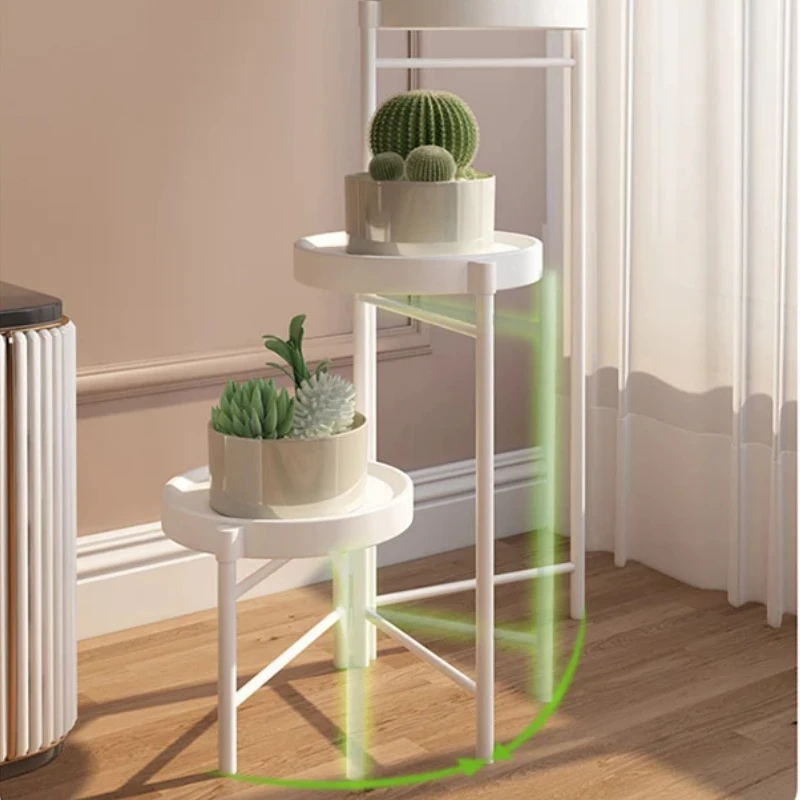 Bamboo Corner Plant Stand Indoor and Outdoor Plant Display Rack Tall Holder Garden and Home Decor Space-Saving Plant Rack