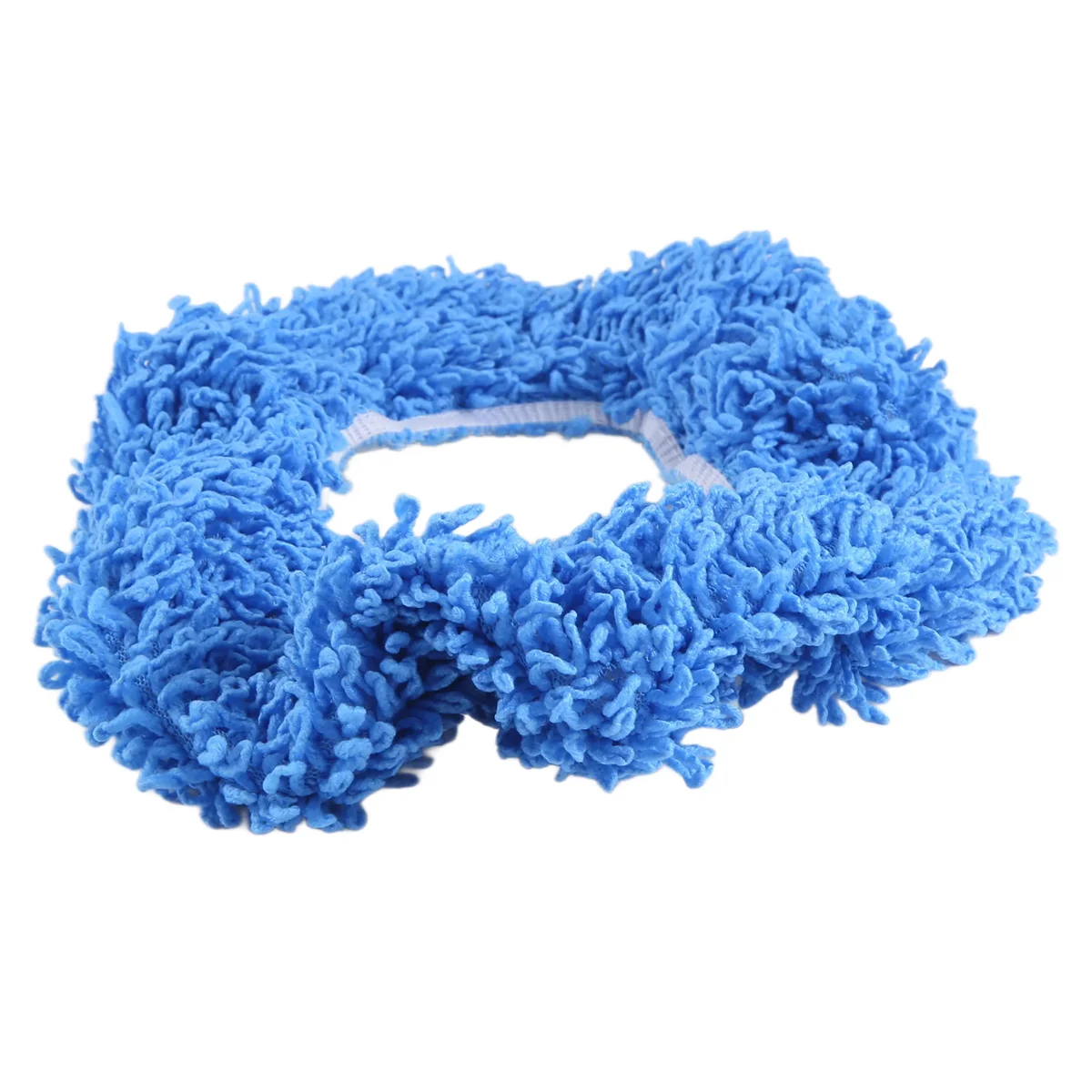 ผ้าถูพื้นแบบใช้แล้วทิ้งแผ่นไมโครไฟเบอร์สำหรับเปลี่ยนให้ซักได้ผ้าถูพื้นแบบกดฝุ่นสำหรับเครื่องดูดฝุ่นแบบแห้งและเปียกสีฟ้า