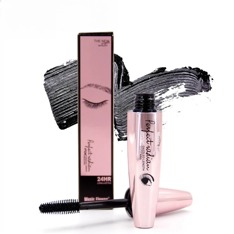 4D Extreme Volume Lash Mascara Long-Lasting Smudge-Proof Sweat Resistant Waterproof Natural Thickening Curling Eyelash Extension