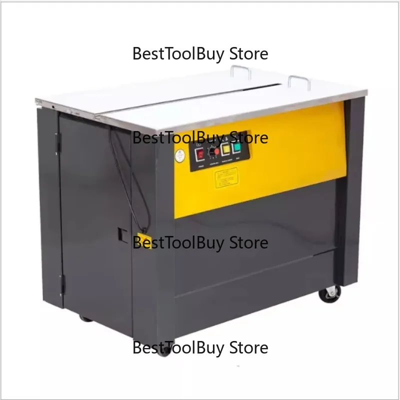 

High Quality Semi Automatic PP Belt Carton Box Luggage Strapping Machine Semi Auto Strapping Machine