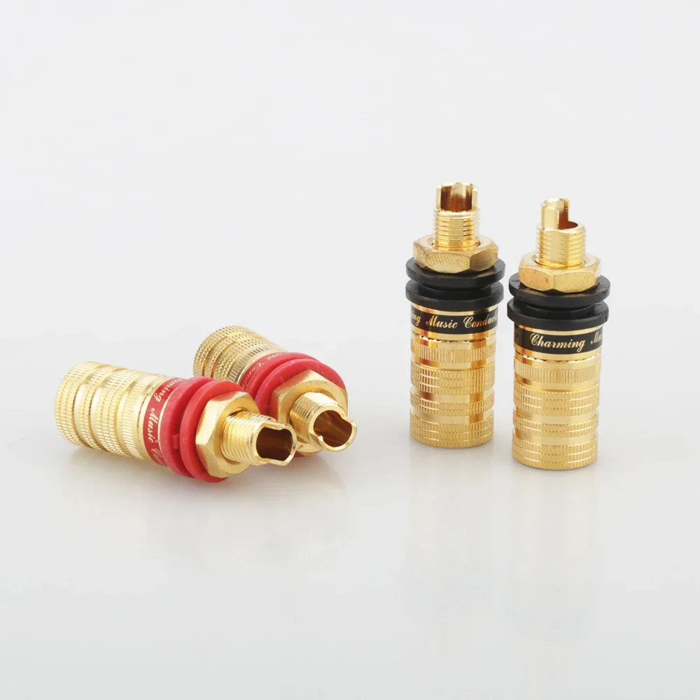 CMC-838-S سمك مكبر صوت بمقابس ذهبية