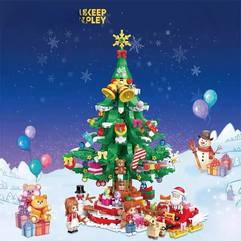 enlightenment-magic-building-blos-2980-cisas-tree-assembly-model-small-particle-toys-gift-for-children-and-adults