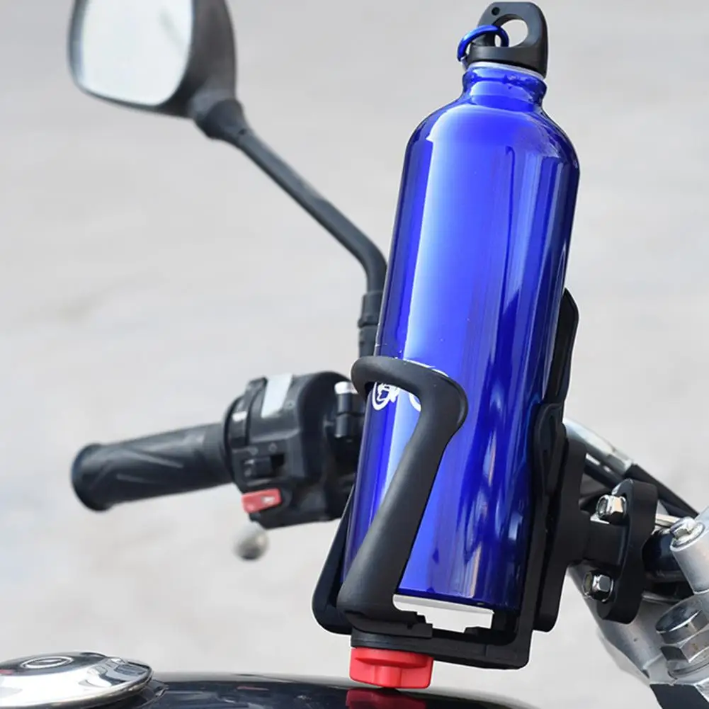 Bike Water Bottle Holder Stainless Steel Motorcycle Cup Holder Stable Protection Water Bottle Bracket accesorios bicicleta