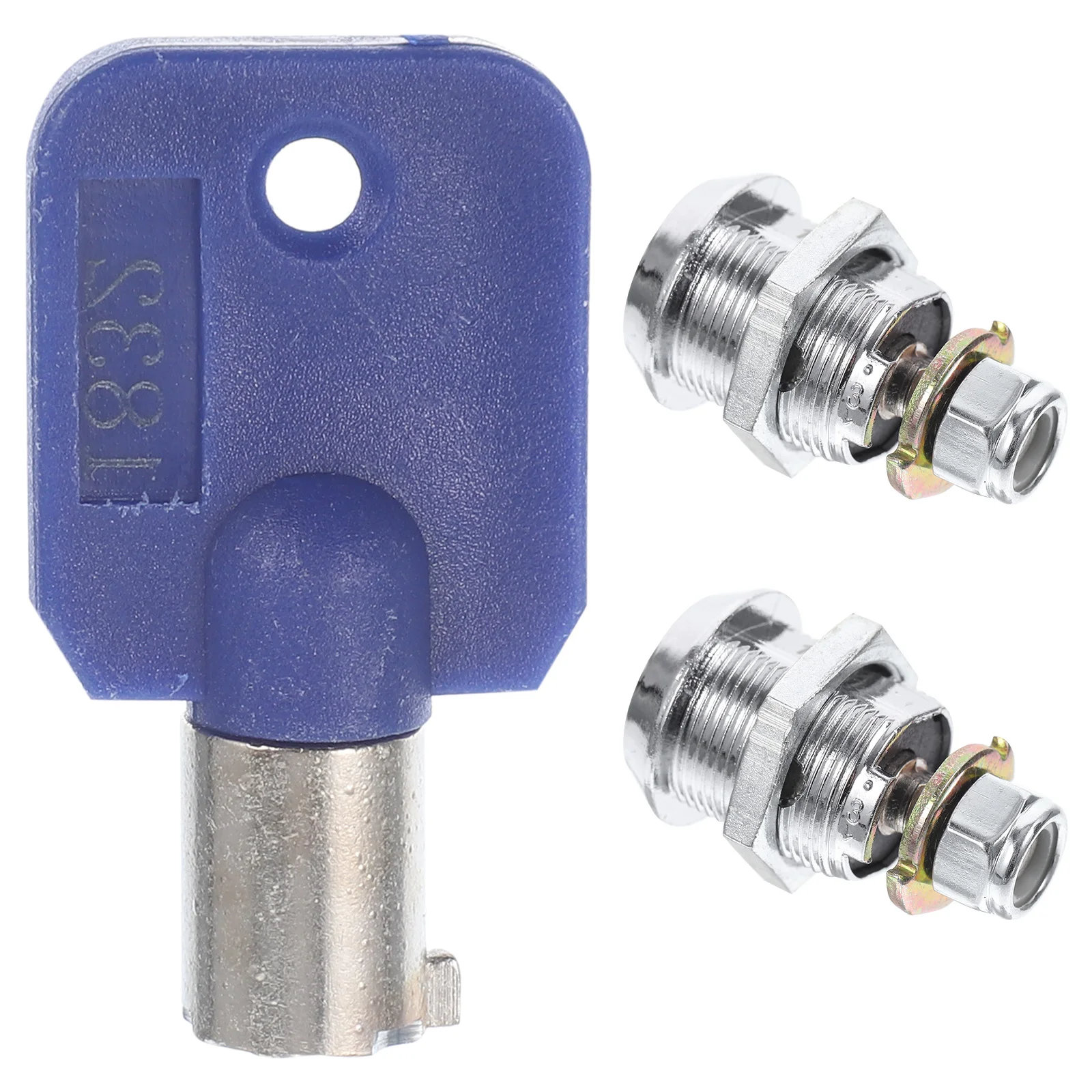 

2pcs Tubular Cam Locks Stop Cam Loose Fit For Arcade Machine Tool Box Cabinet Drawer Rv Door Lock Set Miniature Push Plunger