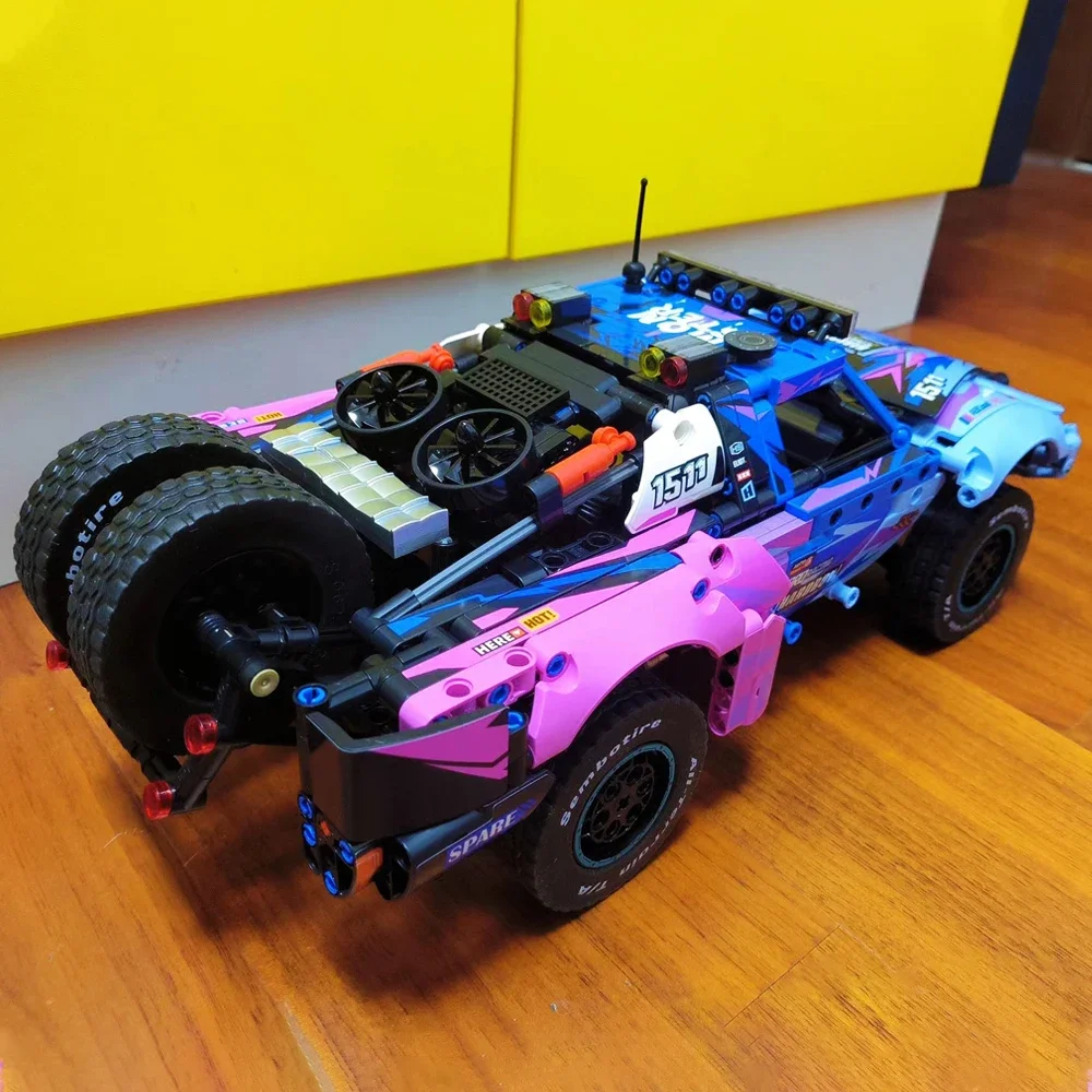 Tecnico Off Road Sport Car Modello Building Blocks Città Meccanico Super Veicolo Da Corsa Mattoni Modello Giocattoli Per Il Capretto Regalo Di Natale MOC