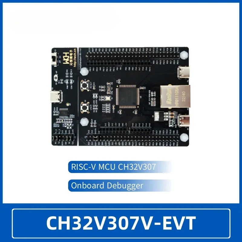 

RISC-VMCU Onboard Wch-LinkWCH RISC-V Development Board CH32V307V-EVT-R1 CH32V307 Evaluation Board With 8 UART Ports