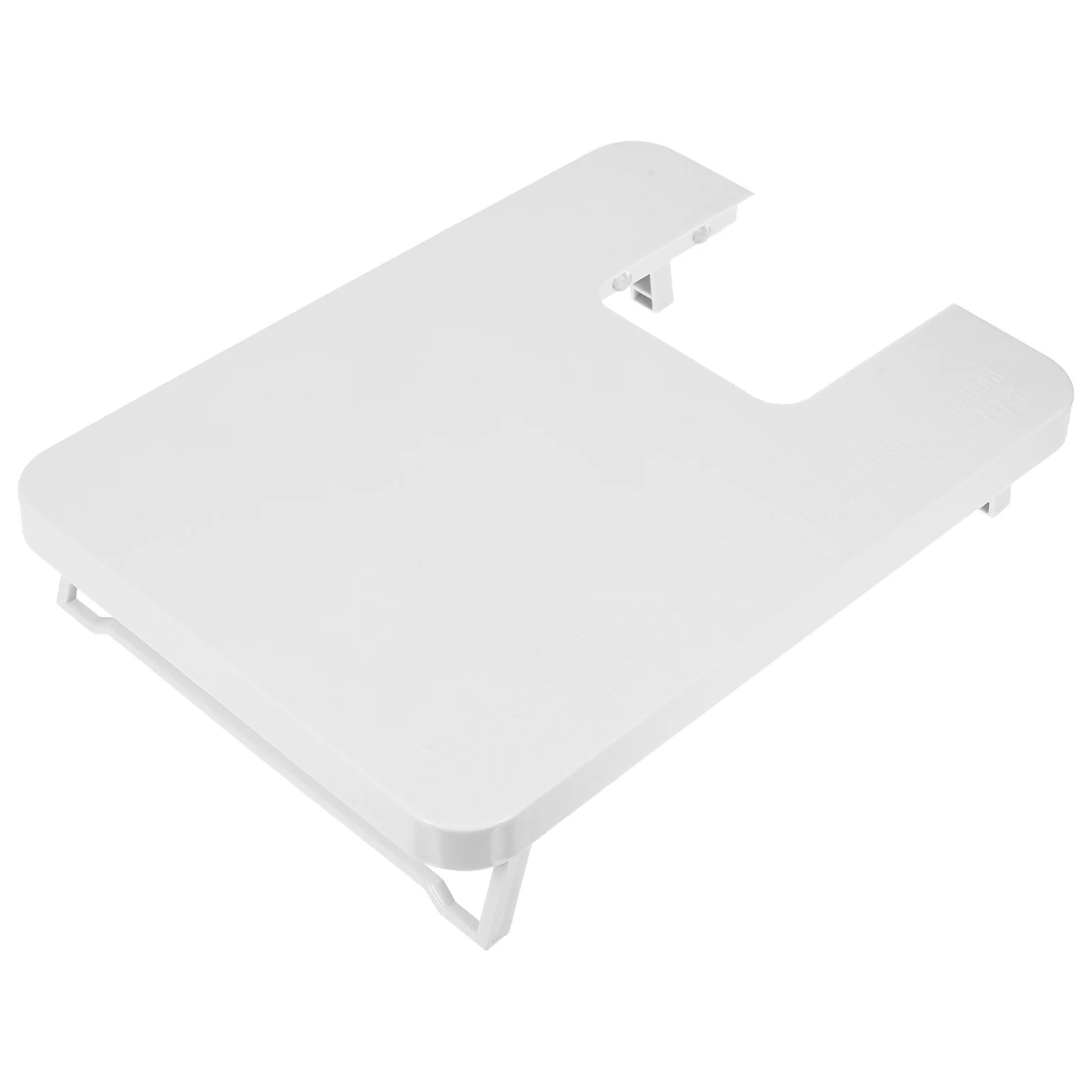 Mesa de extensão de máquina de costura universal, adequada para 505a, material plástico forte, acabamento suave, expansão ajustável de máquina de costura