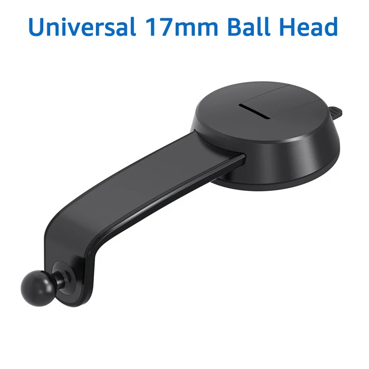 17mm Ball Head Suction Cup Base for Car Dashboard Cell Phone Holder Universal Car Windshield Mobile Phone Mount Accessories