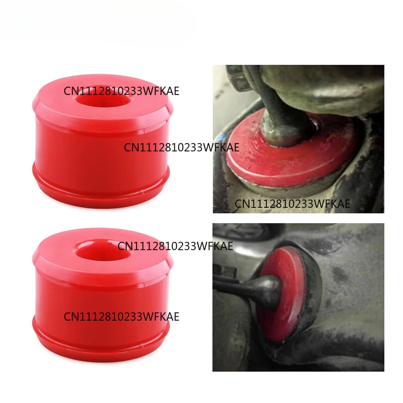 Polyurethane Bushing Right Rear Trailing Arm Bushing Kit 16.7106R For Honda Civic Del Sol CRX 1988-2000 for Integra 1994-2001