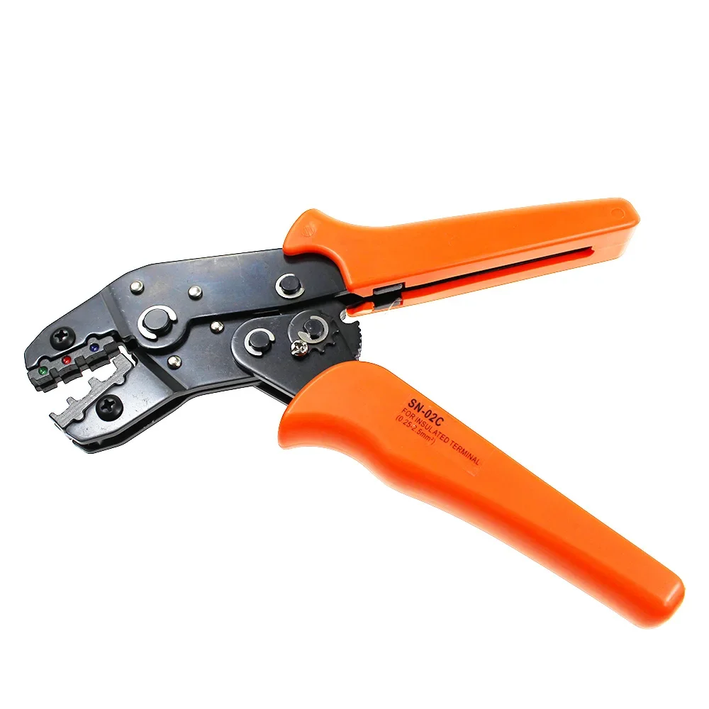 

1PC Pre Insulated Terminal Clamp SN-02C Manual Tool Wire Connector Crimping Pliers Cold Terminal Crimping Pliers Free Shpping