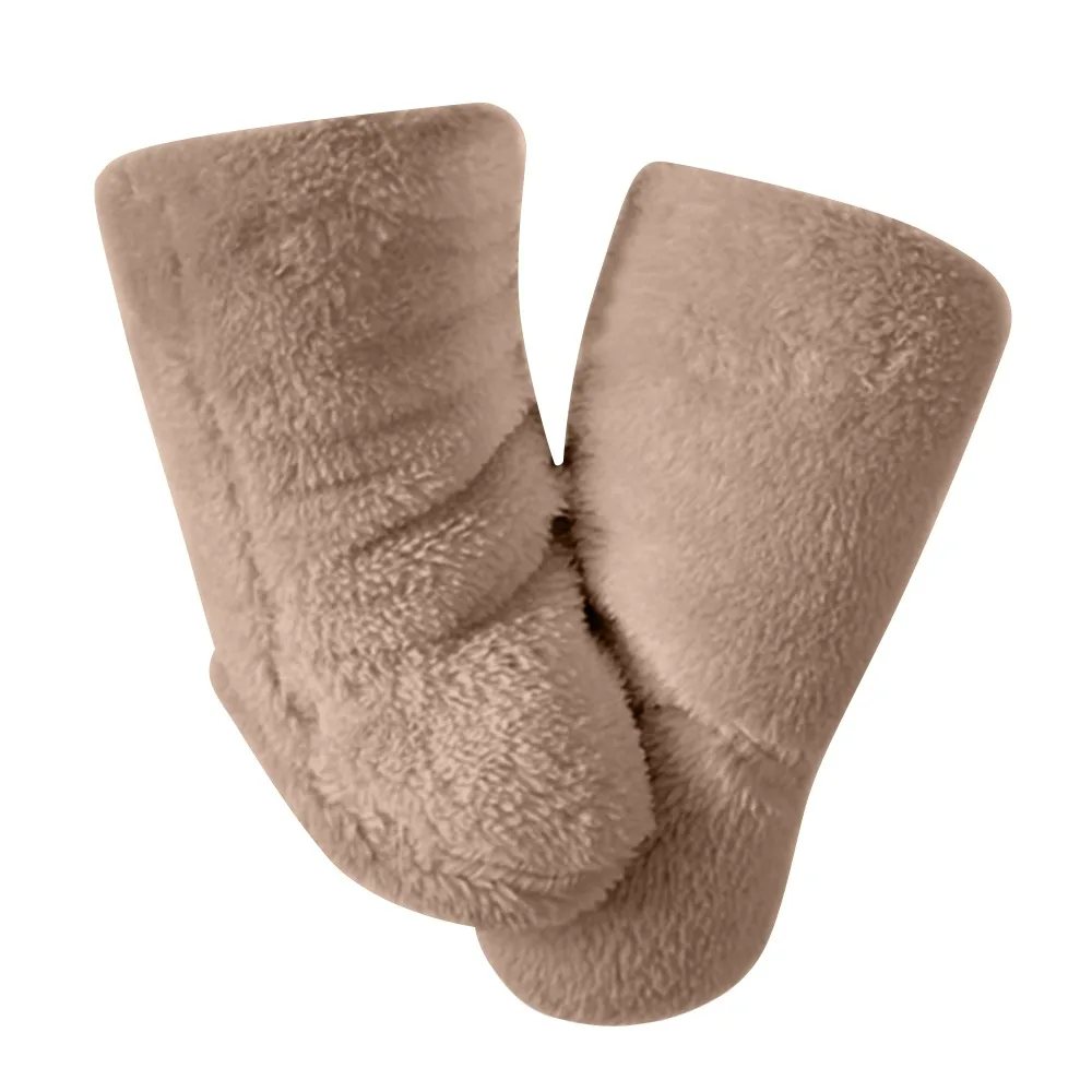 

Повседневные утолщенные носки для новорожденных, противоскользящие однотонные детские носки-тапочки, теплые детские теплые носки для младенцев, зима