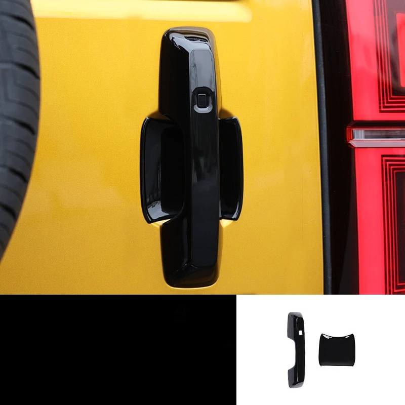 Voor BYD Leopard 5 2025 2026 Carbon Fiber Overlay Cover Exterieur Decoratie Bescherming Sticker Externe Accessoires