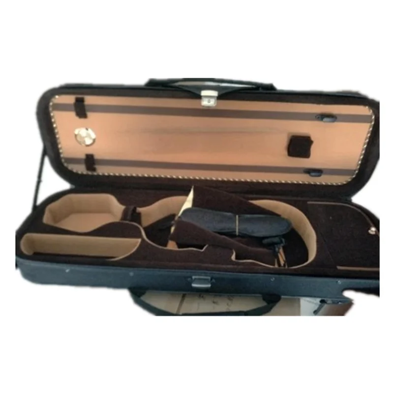 Oblong foam violin case, high quality, fine workmanship, 4/4 size