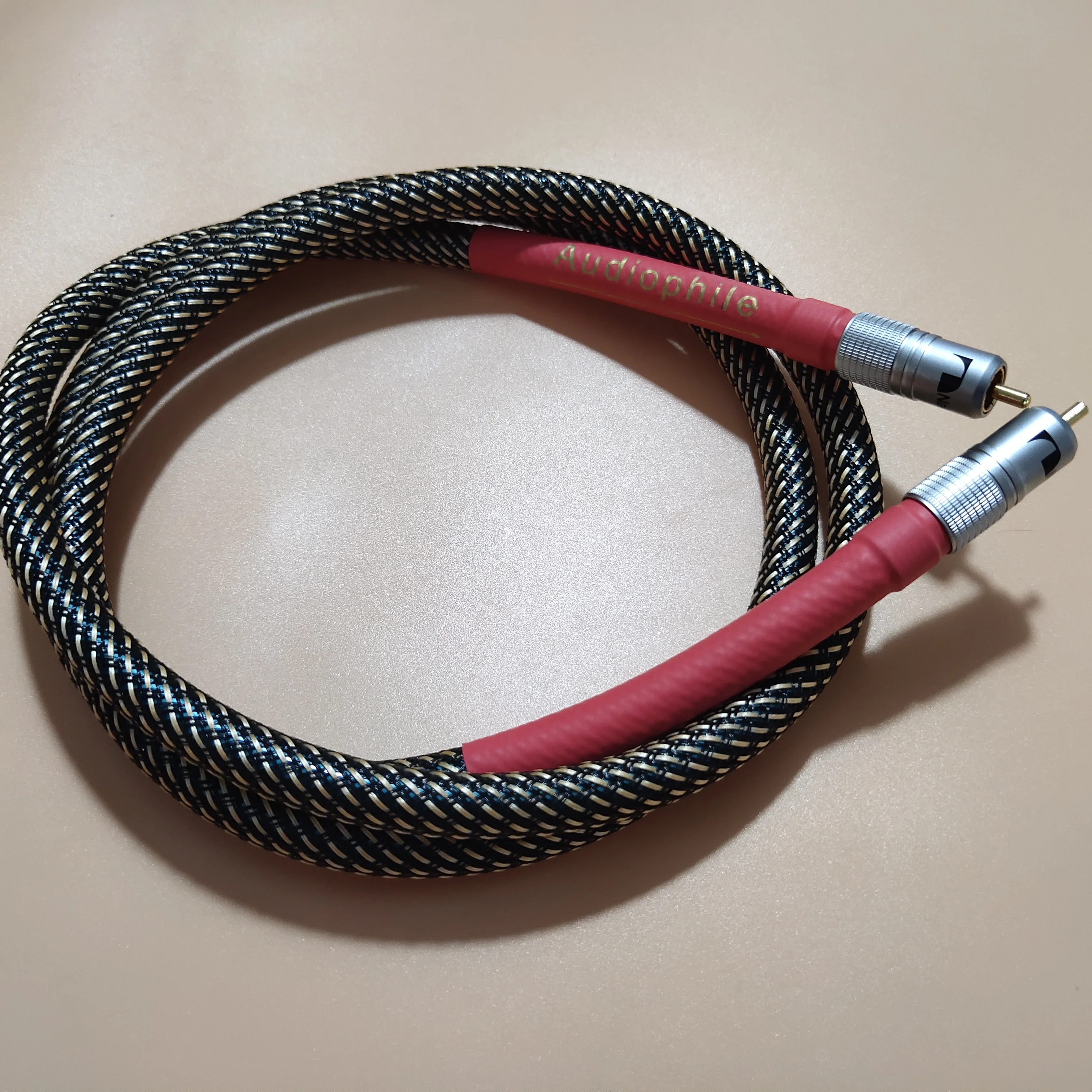 Wysokiej klasy kabel koncentryczny Ortofon 8N OFC wysokiej jakoลci cyfrowy subwoofer DAC 75 ohm kabel sygnaลowy