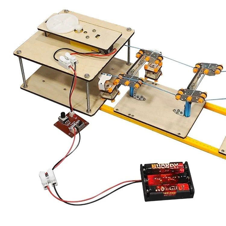 Small Production Handmade Popular Science Model Materials Sightseeing Cable Car, Scientific Experiment Technology