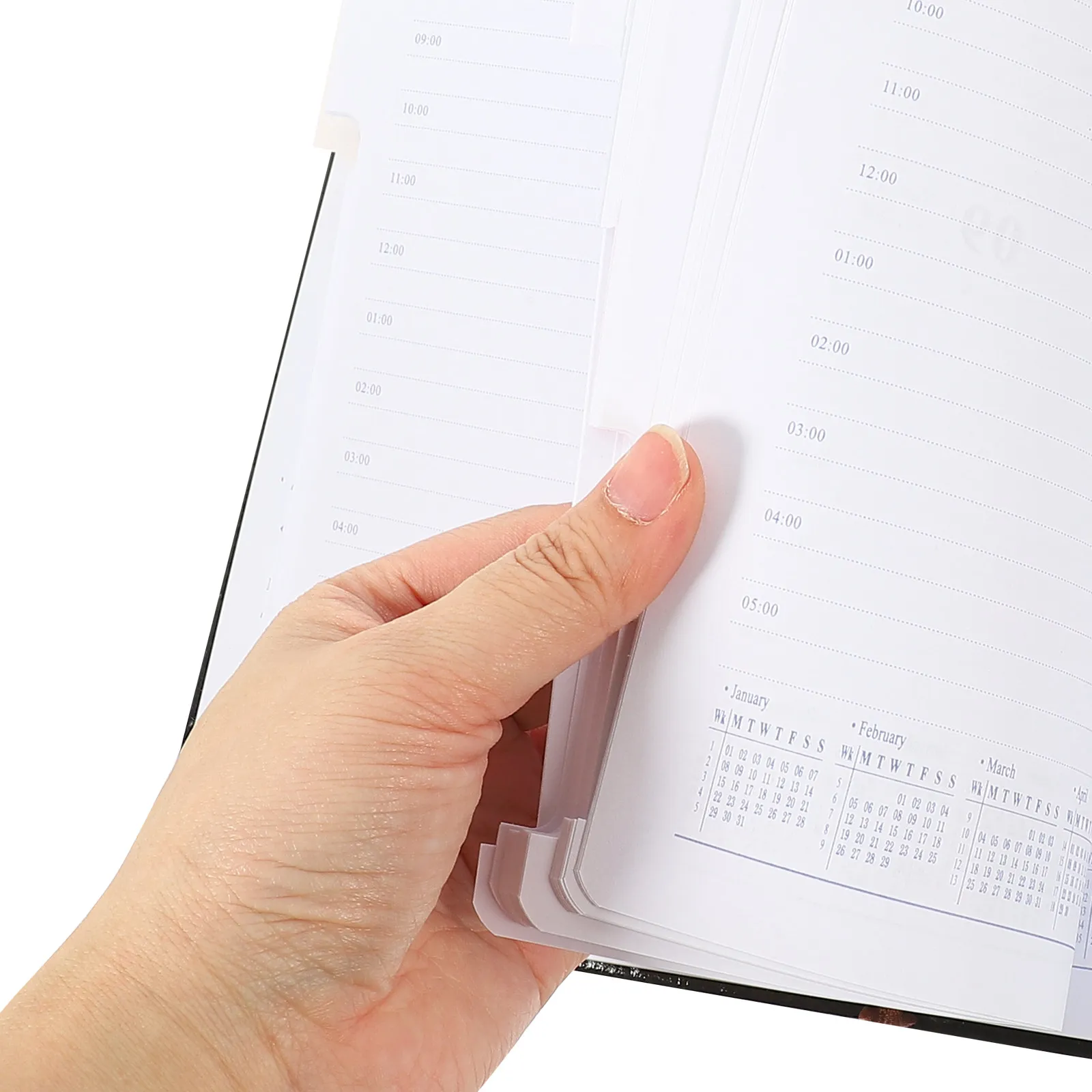 Agenda Diaria 2024, Libreta Portátil, Planificador de Oficina, Agenda para Estudiantes, Gestión del Tiempo, Lista de Tareas