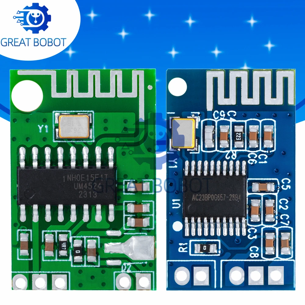 CA-6928 Mono Bluetooth 5.0 Audio Module 3.3-8V  Wireless Music Player Speaker Receiver Modified Amplifier Board