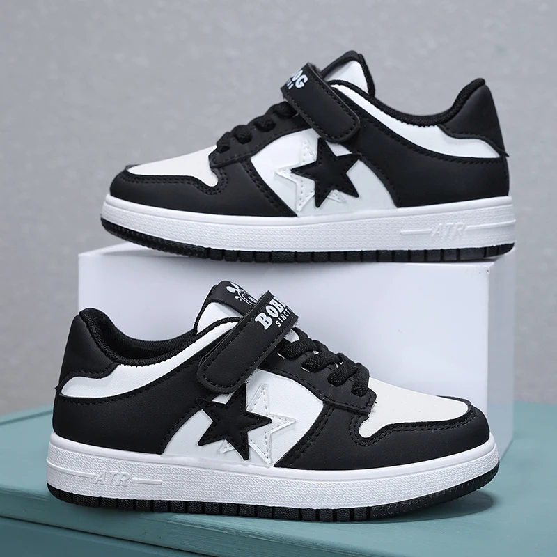 

2025 New Luxury Kids Sports Shoes Boy Sneaker Classic Design Fashion Children Sneaker School Casual Boy Shoes 4 To 12 Years