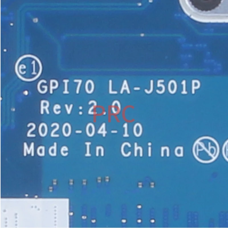 

GPI70 LA-J501P For HP 14-CG Laptop Motherboard i7-1065G7 N17S-G3-1A MX330 4G L87980-601 Notebook Mainboard Full test