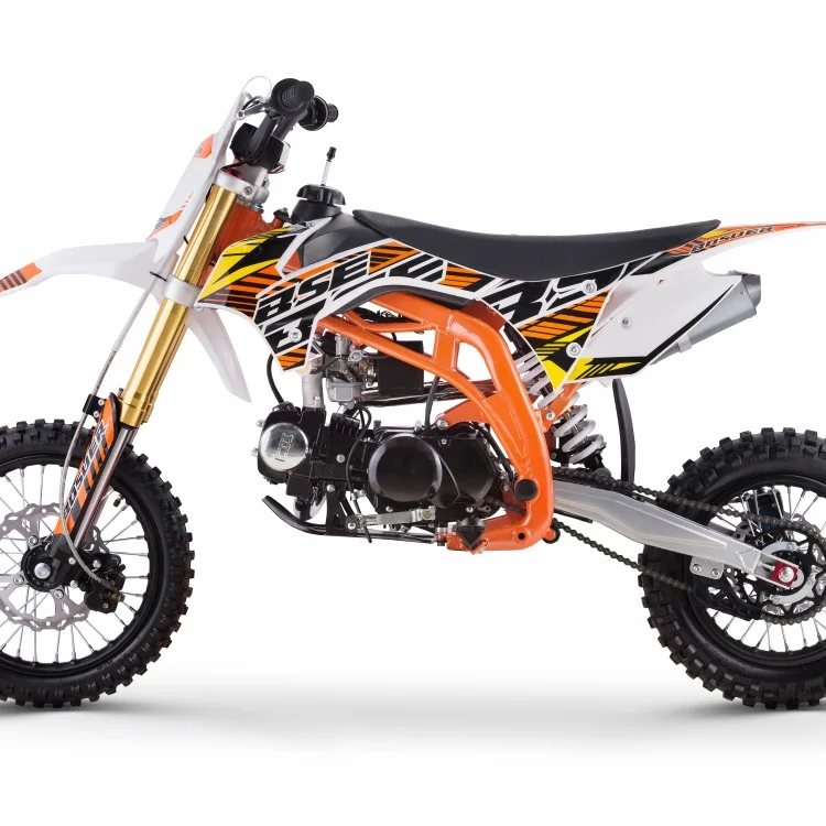 Lightweight DesignDurable 125cc Single Cylinder 4 Stroke Air Cooled Off Road Motorcycle Kick Start WholesaleOutdoor LeisureRecr