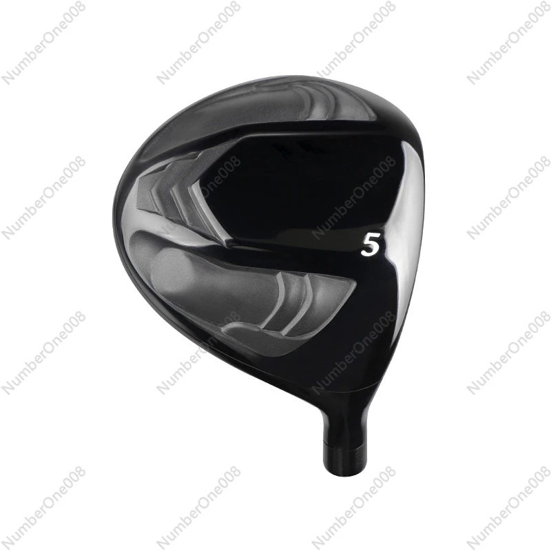 Long Range Golf Clubs Fairway Wooden, Titanium Plated Black 5 Wooden Golf Club (Contact Customization)