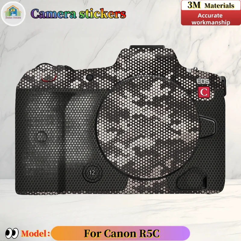 for Canon R5C Camera stickers, DIY skin,Precision tailoring wear-resistant protective film