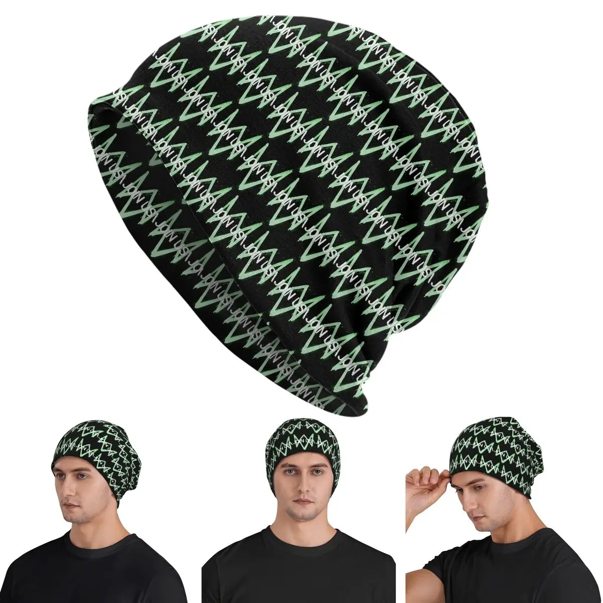 Watch Dogs 2 Marcus Hacking Game  Unisex Adult Beanies Caps Knitted Bonnet Hat Warm Fashion Autumn Winter Outdoor Skullies Hats