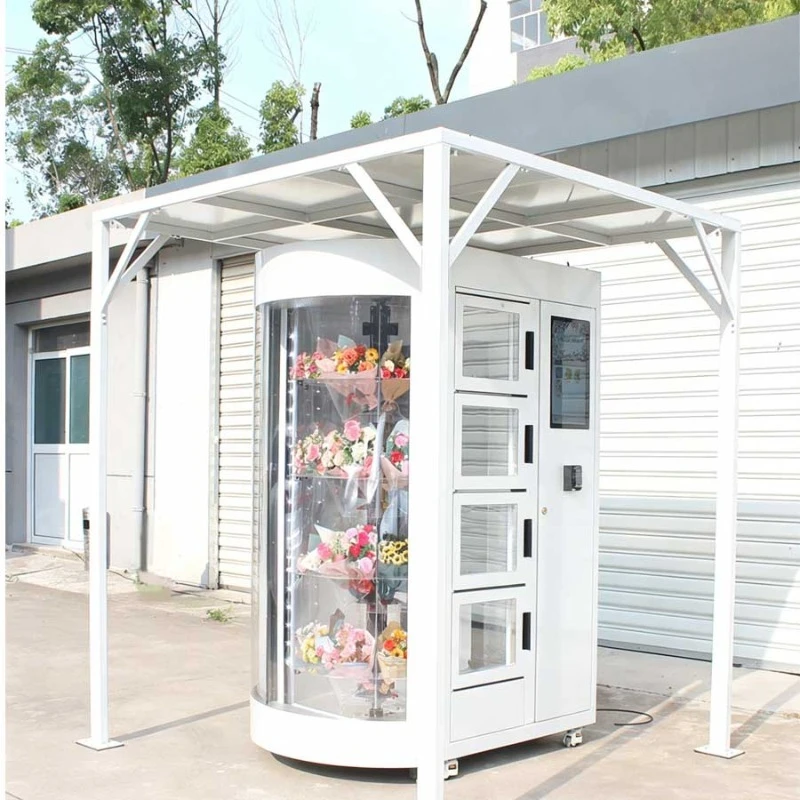 FL Customized Wholesale Artificial Flower Vending Machine with 24/7 WiFi Access and Inventory Tracking