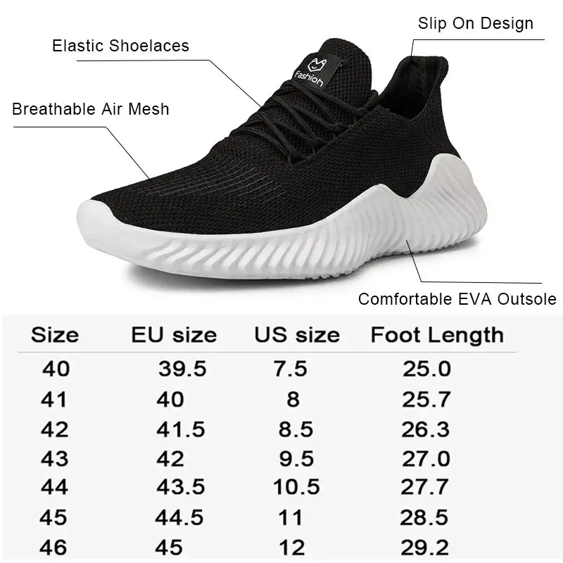 Men Shoes Luxury Casual Sneakers For Men Tennis Walking Shoes Comfortable Sports Shoes